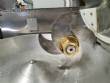 Stainless steel meat cutter processor with rotating knives