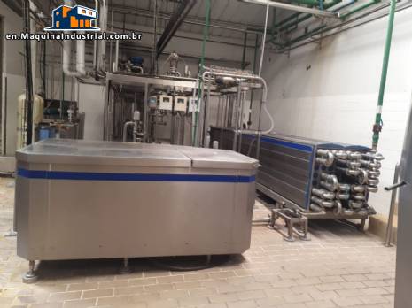 Aseptic sterilization system with homogenizer Tetra Pak Tetra Therm Aseptic Flex