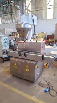 ARV volumetric screw packaging machine with conveyor belt for powders