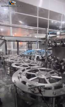 Pet triblock filling machine 40 40 15 isobaric carbonated Toscano