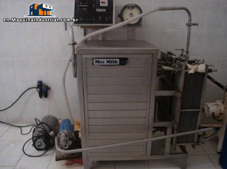 Pasteurizer for milk Mec Milk