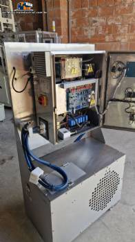 Automatic stainless steel induction lid sealer for GRC jars and bottles