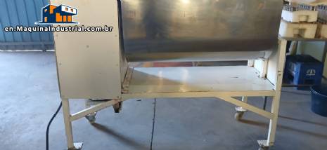 Stainless steel horizontal paddle mixer