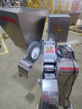 Vegetable and fruit dicer/processor in stainless steel Incalfer MST90