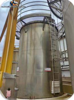 Ricefer Stainless steel storage tank reservoir, 27,000 liters