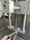 Labeling machine for dropper bottles with double printhead transparent stainless steel label
