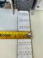 Labeling machine for dropper bottles with double printhead transparent stainless steel label