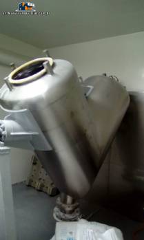 V mixer 1000 L inox 316 L