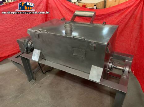 600 liter stainless steel paddle mixer