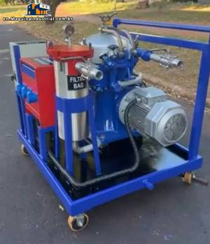 Skid-mounted centrifugal separator for cleaning oils from hydraulic and other similar systems Alfa Laval