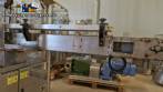 Automatic stainless steel labeling machine with two heads for Narita self-adhesive labels