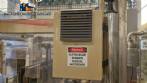 Automatic stainless steel labeling machine with two heads for Narita self-adhesive labels