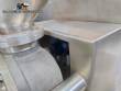 Stainless steel tank with sanitary pump