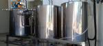 Autonomous stainless steel tri-block brewer for craft beer production