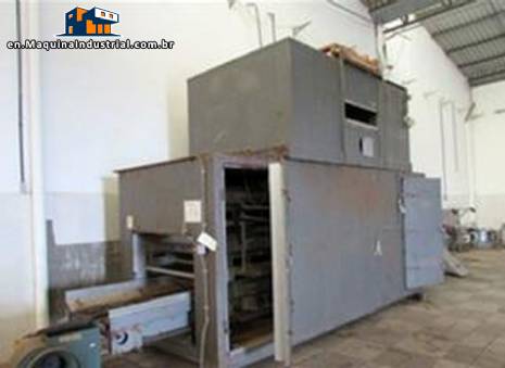 Oven drying cereal snacks for 2,500 kg / h Wenger Machine