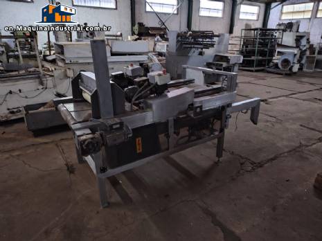 Forming and assembling machine for wafer sheets and compacting press.