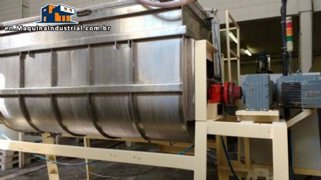 Ribbon Blender stainless steel 2000 L