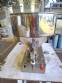 Countertop stainless steel filling machine for liquids and viscous liquids