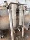 Coppi stainless steel paddle mixer for powders with chopper and side agitators.