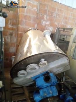 Stainless steel powder mixer conemix