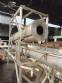 Rotary tube drum and stainless steel screw conveyor mixer for feed