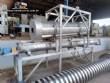 Rotary tube drum and stainless steel screw conveyor mixer for feed