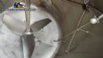 Stainless steel 304L jacketed mixing reactor tank, 5,000 liters, year 2020, Plurinox
