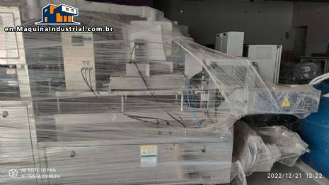 Automatic blister machine for aluminum, PVC, tablets, capsules, Noah Equipment, 10,000 pieces per hour