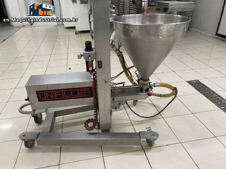 Stainless steel dosing pump for cakes, fillings, and soft creamy doughs - Unifiller
