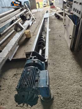 Stainless steel screw conveyor