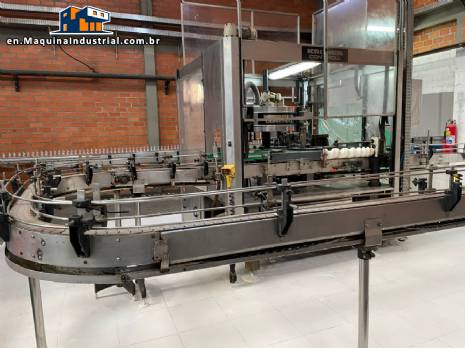 Krones Contiroll automatic labeler 12,000 bottles per hour