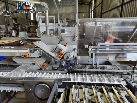 Cartoning machine Fabrima IWK CPR Cartopac Cartoning machine Fabrima IWK CPR Cartopac