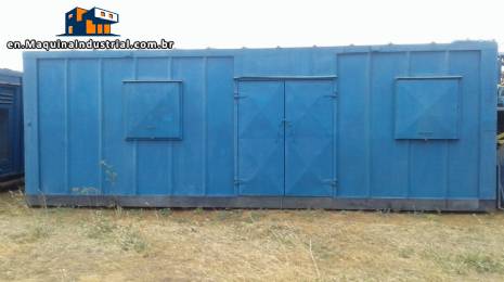 Compressor built into container Compressor built into container