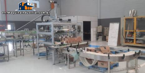 Tecway 200 pieces/minute case packer Tecway 200 pieces/minute case packer